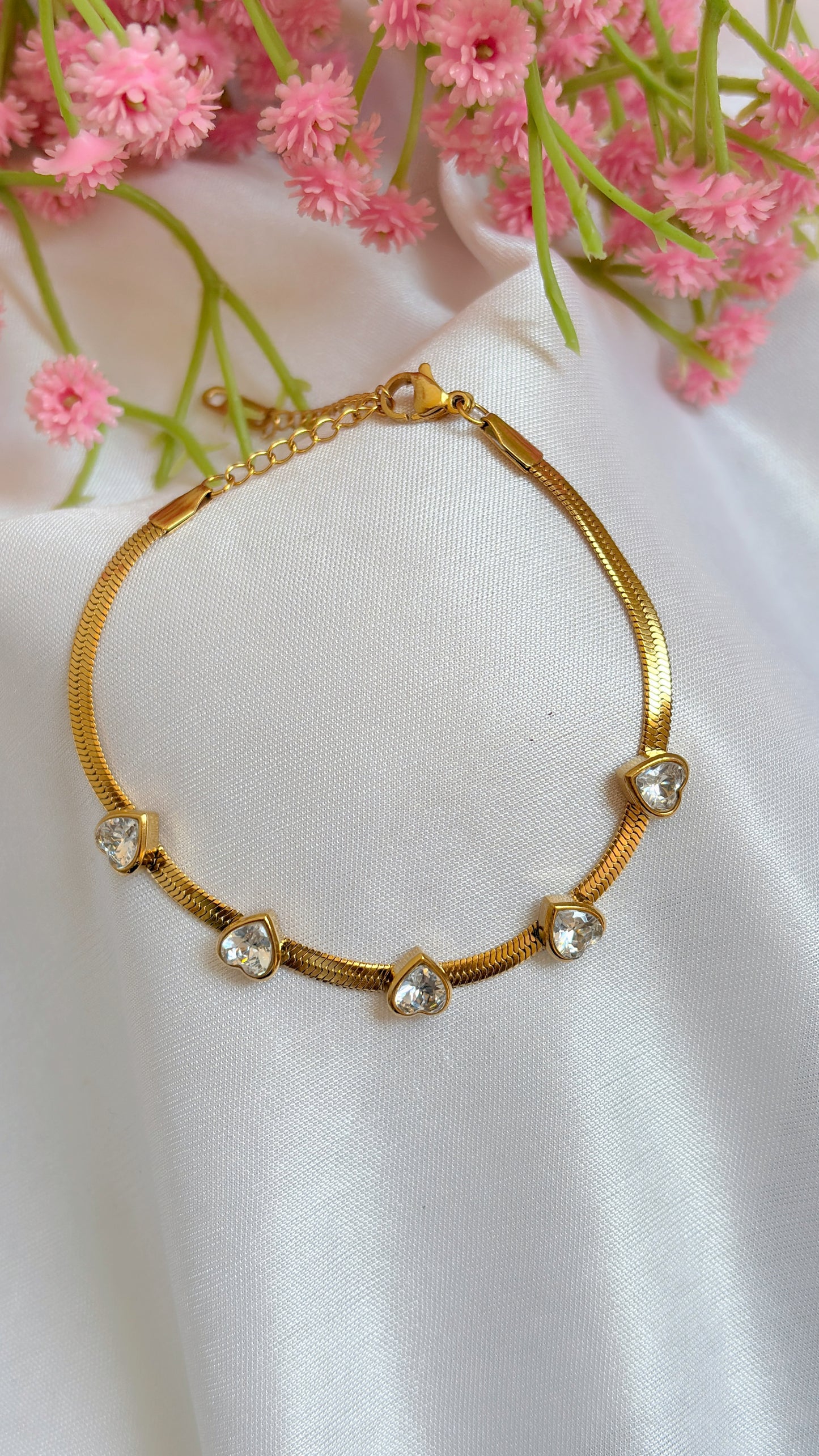 Heart Stone bracelet