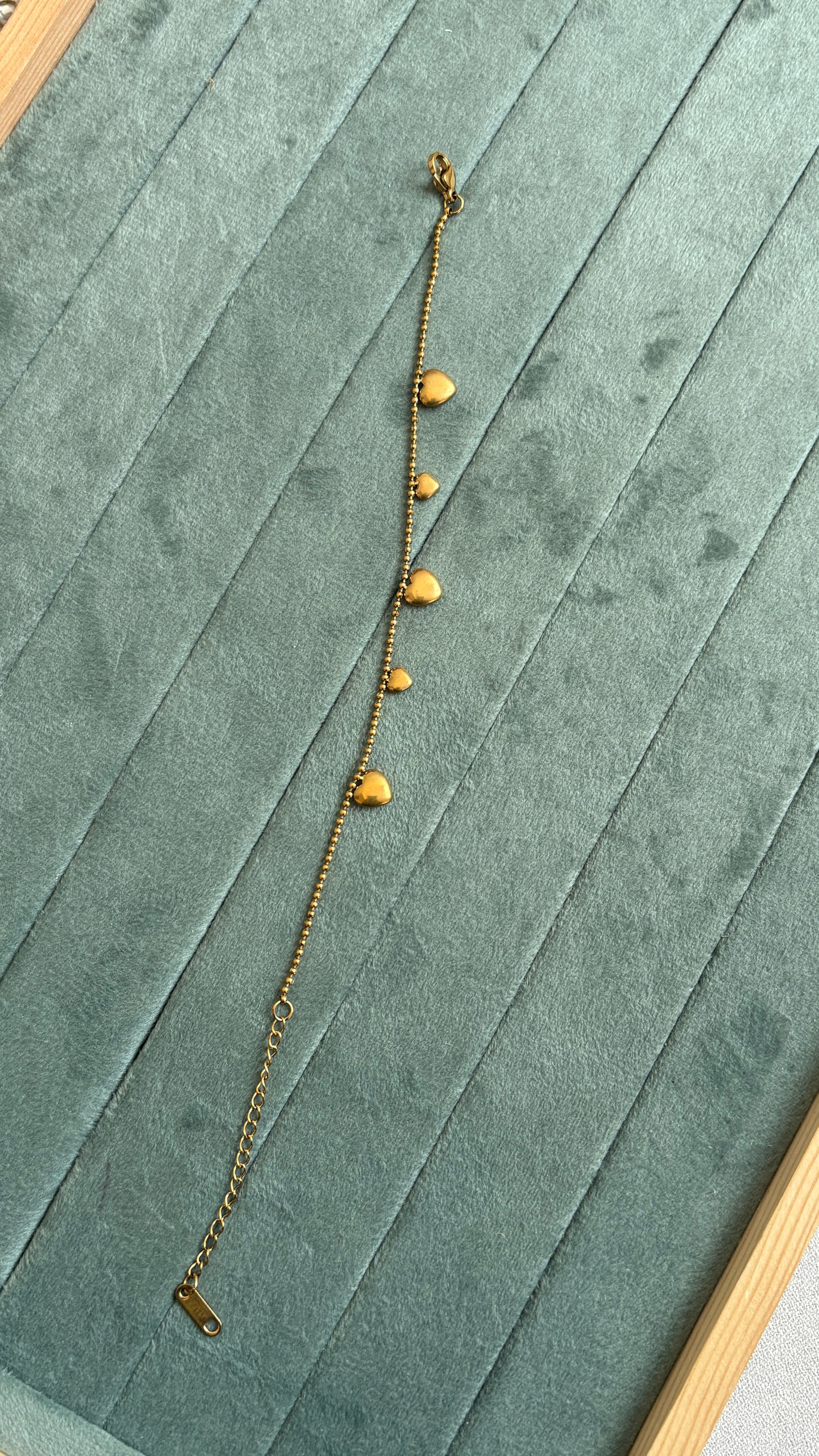 Heart Pattern Chain Bracelet