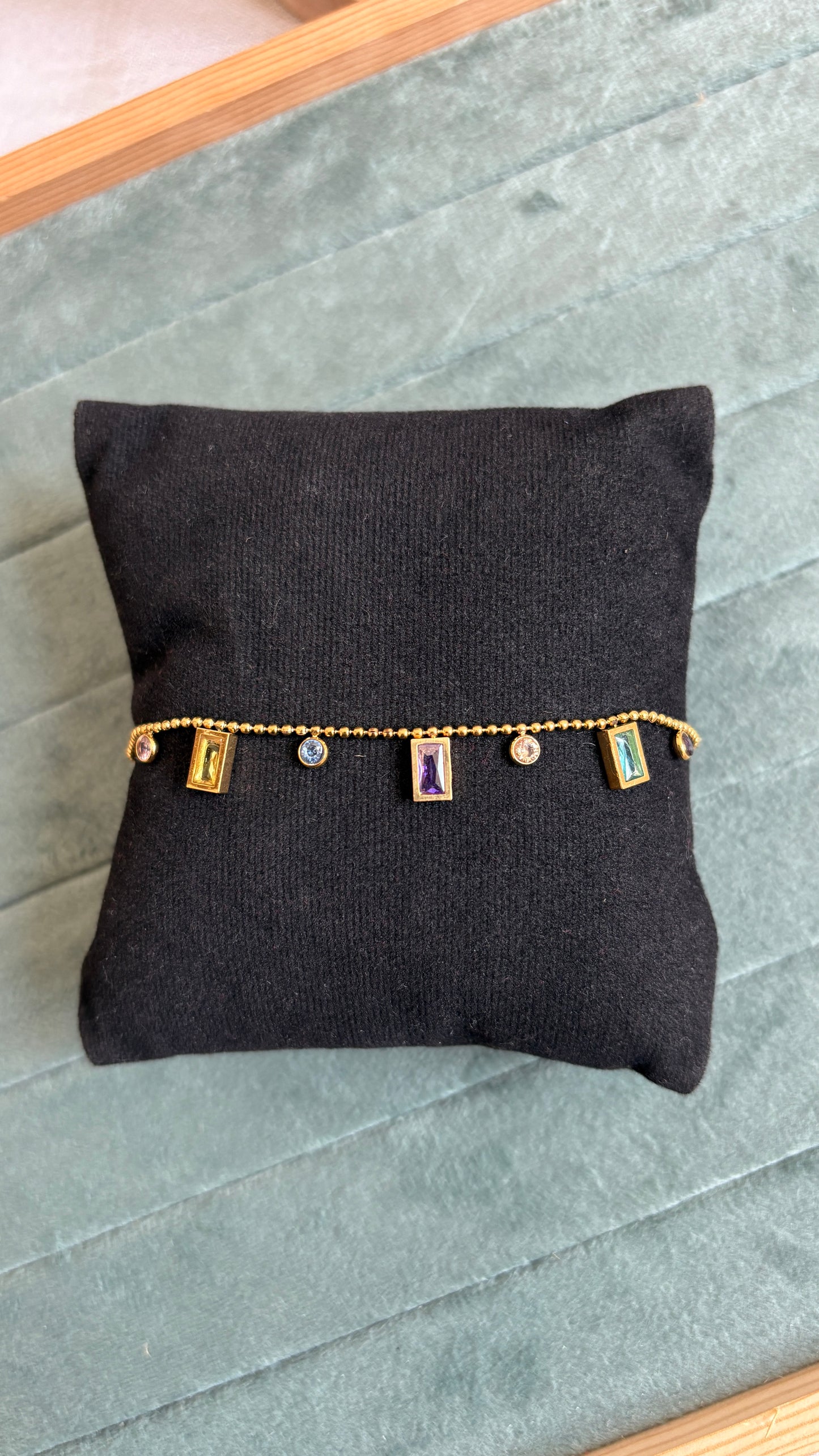 Stone Chain Bracelet
