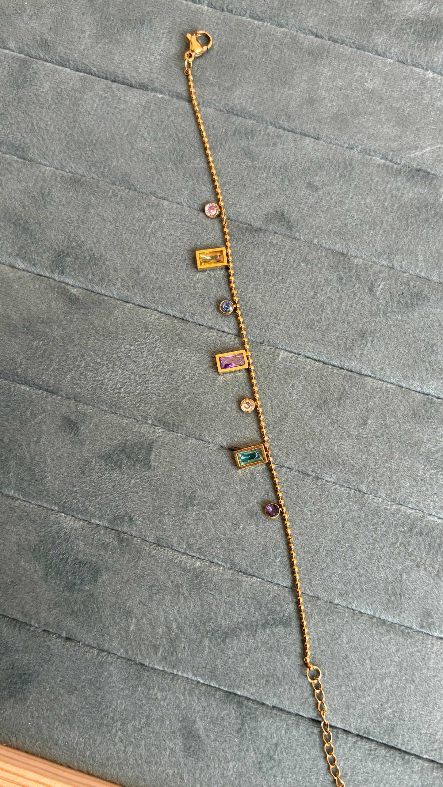 Stone Chain Bracelet