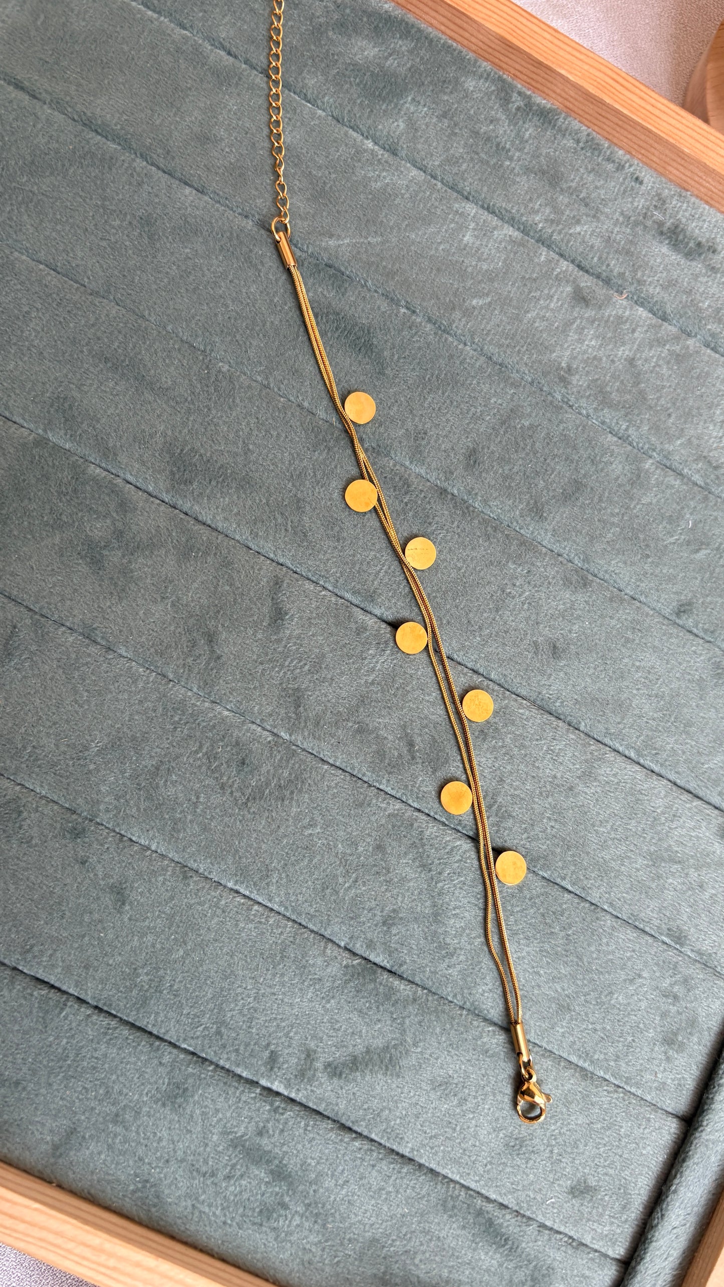 Double Layer Chain Bracelet