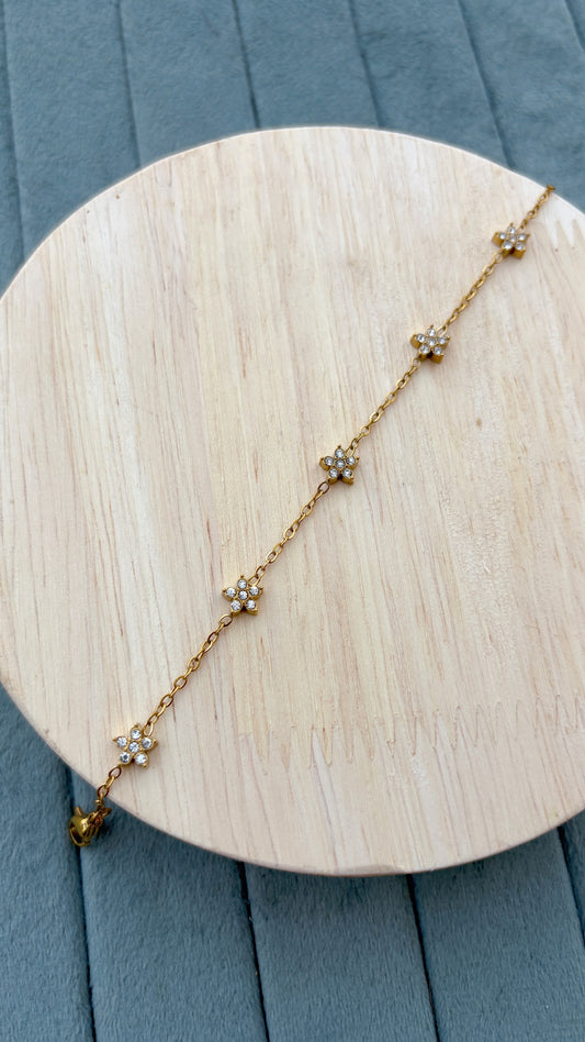 Flower stone Bracelet