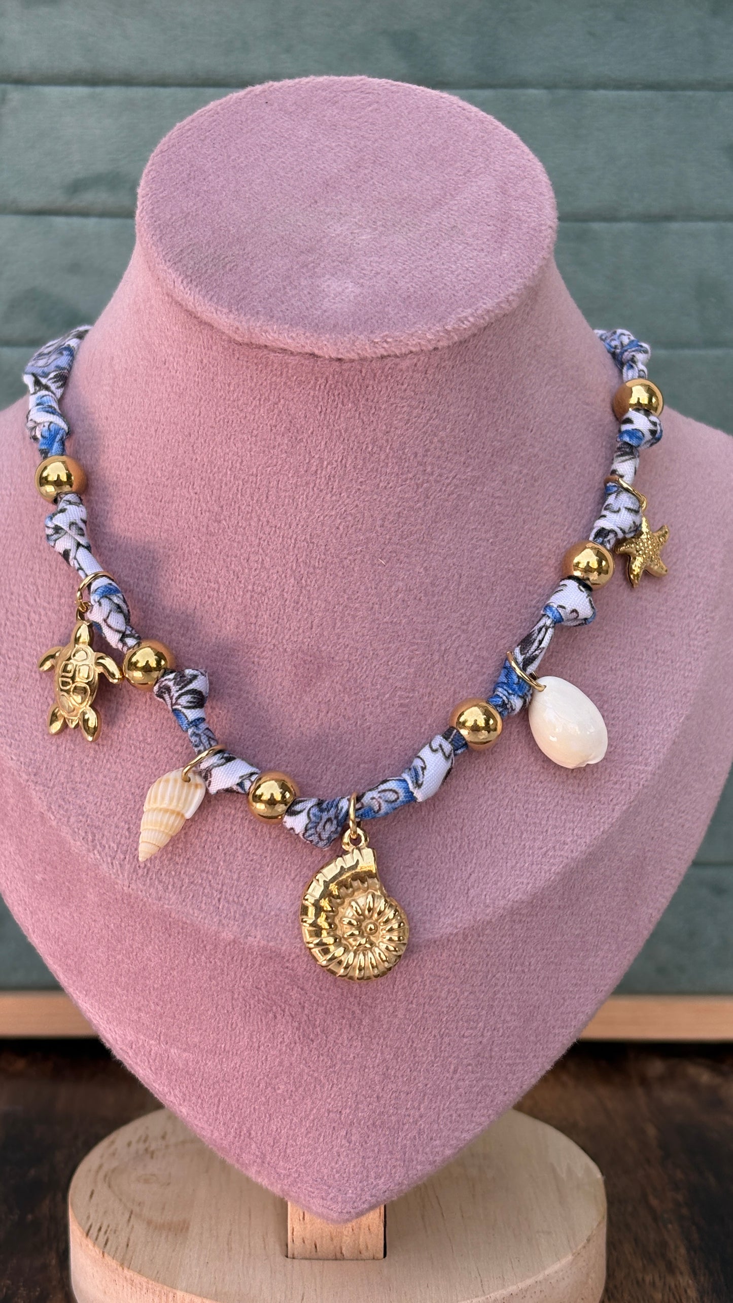 Beach wear Shell Charm Necklace