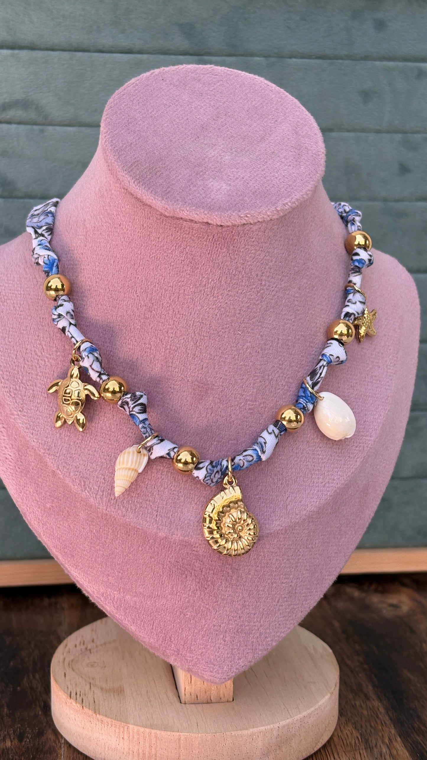Beach wear Shell Charm Necklace