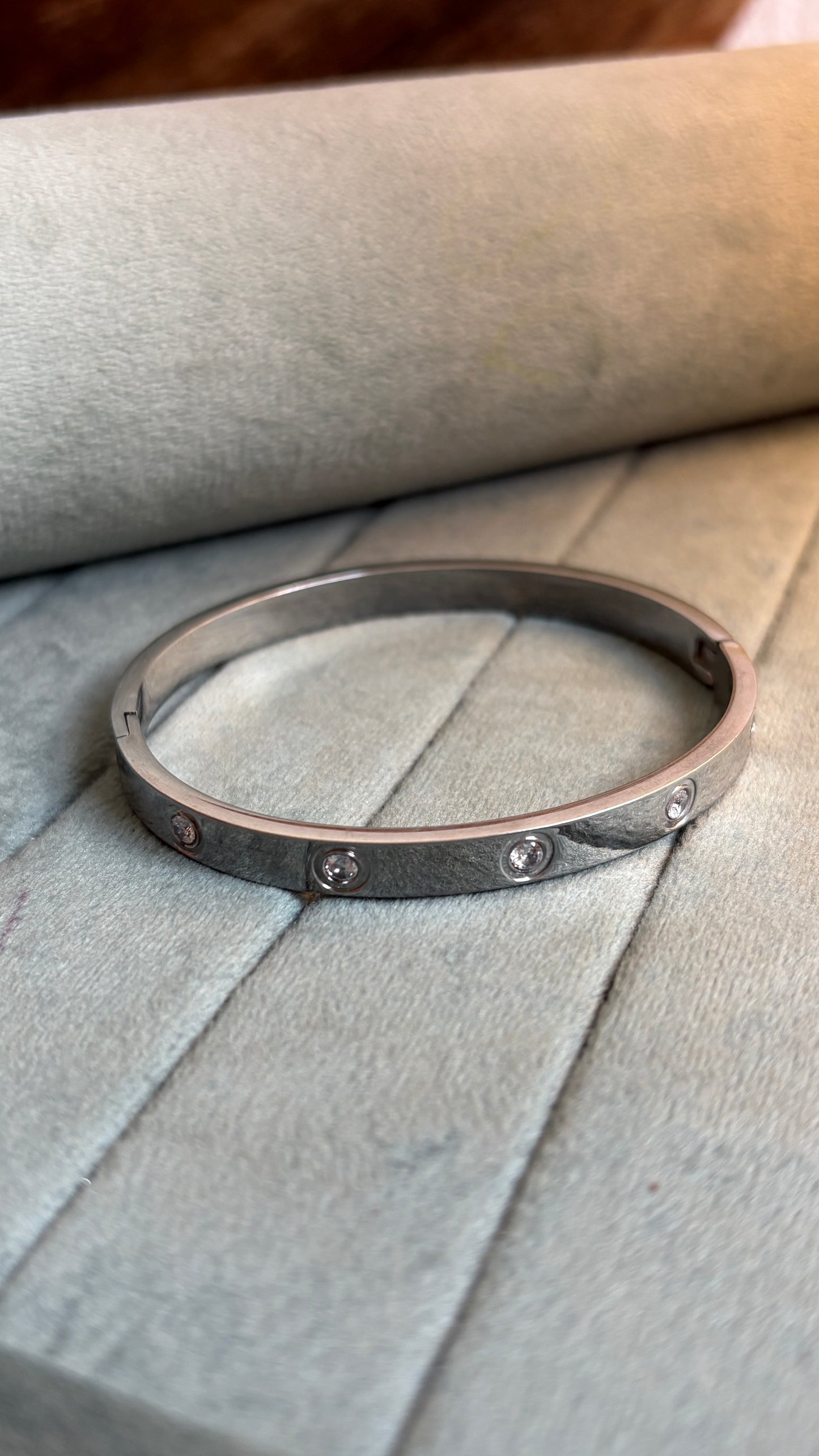 Anti Tarnish Silver Regular size Kada
