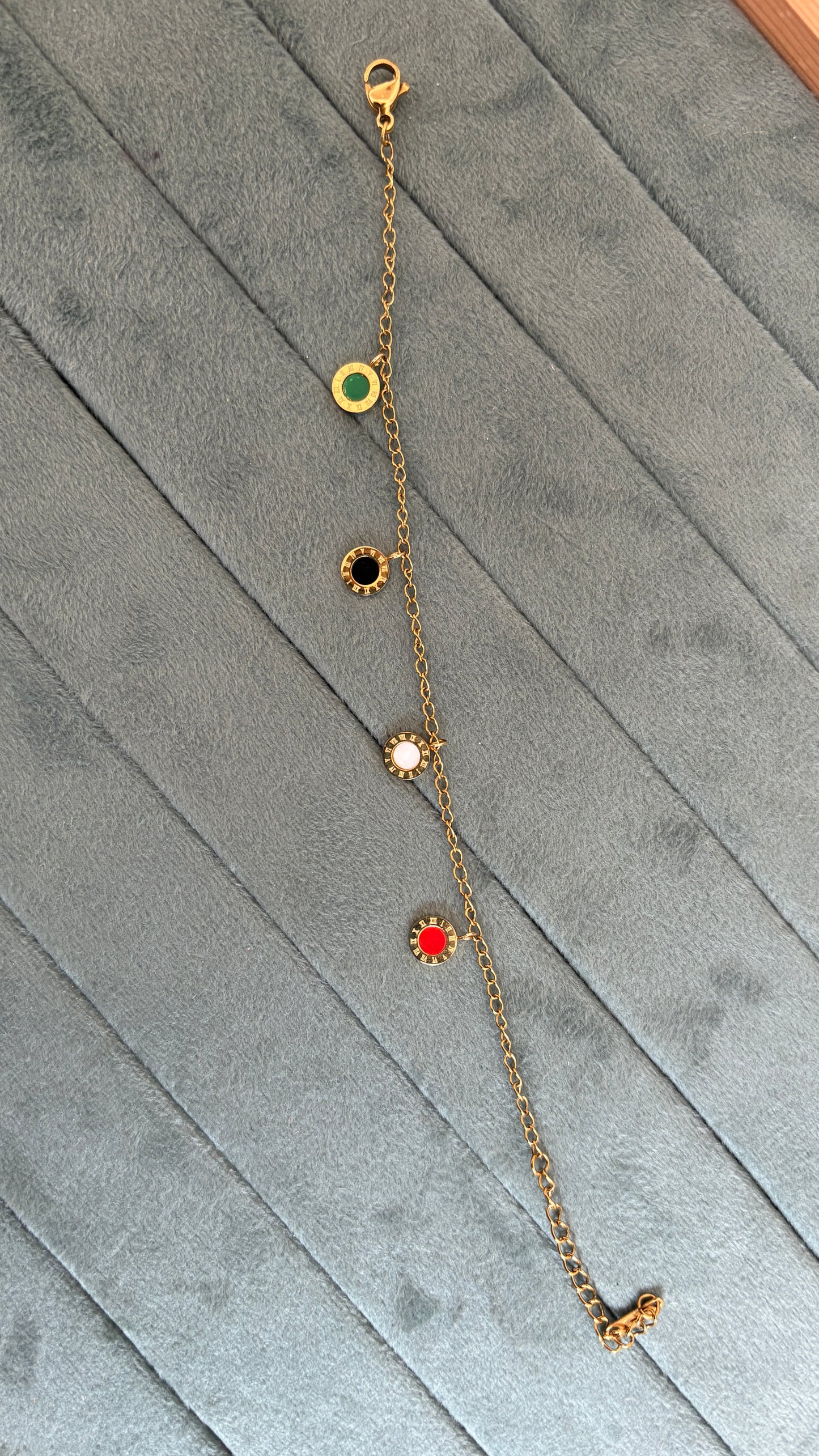 Multicolor Chain Bracelet