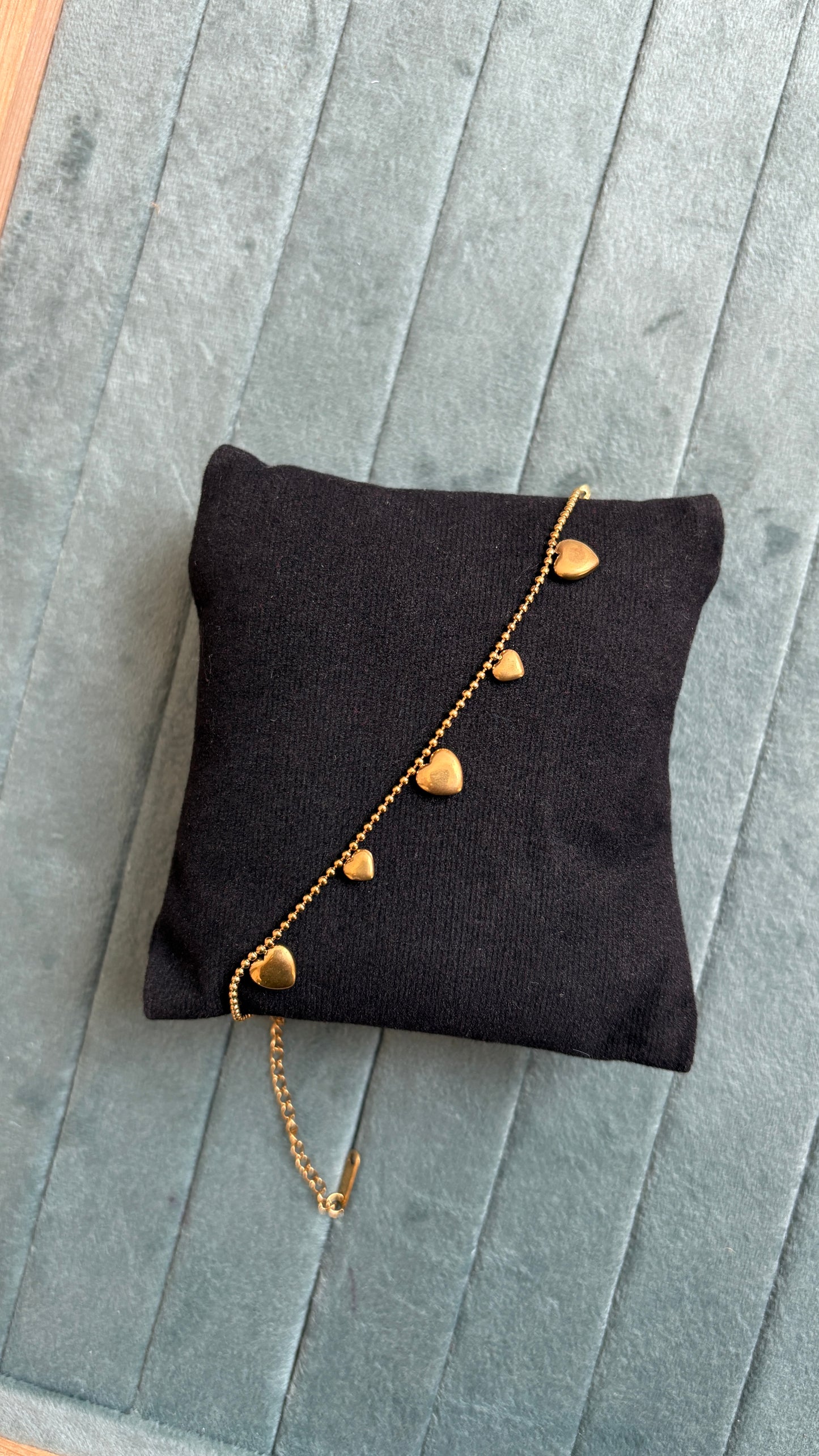 Heart Pattern Chain Bracelet